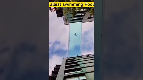 Tallest swimming pool Amezing short video