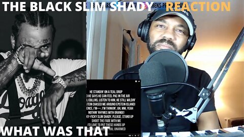 HOLYSH!T THIS IS TRASH!The Game - The Black Slim Shady (REACTION!) (Eminem Diss)