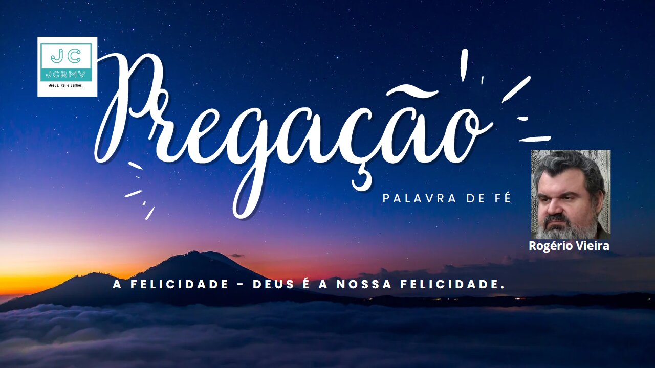 A Felicidade, Deus é a nossa plena felicidade - 02/01/2023