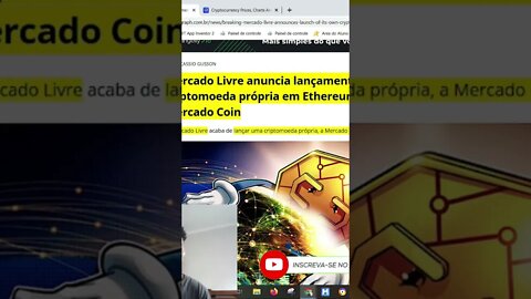 MERCADO LIVRE LANCA CRIPTO MERCADO COIN GARANTA JA A SUA !!!