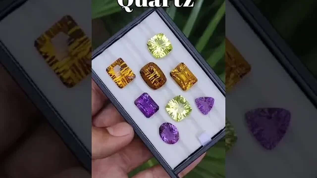 Quartz, Peridots & Garnetts lots