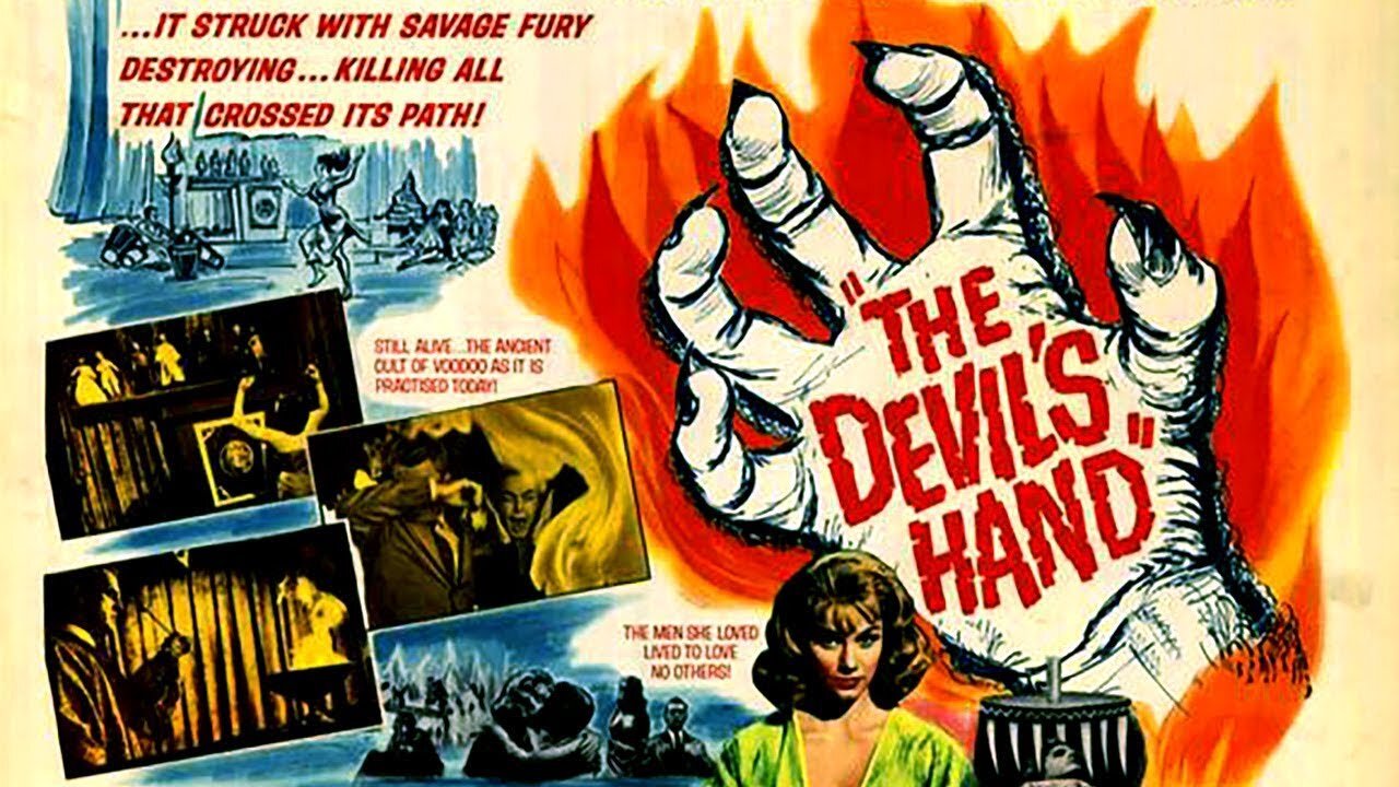 THE DEVIL'S HAND and DEAD EYES OF LONDON trailers