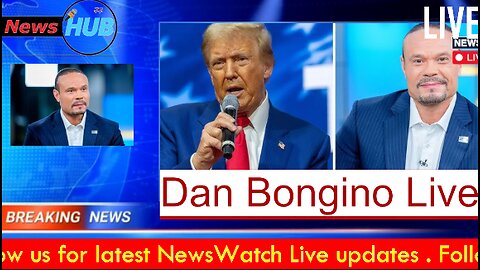 Dan Bongino Show Live | This Is big Conference By President Trump #danbongino #danbonginoshow