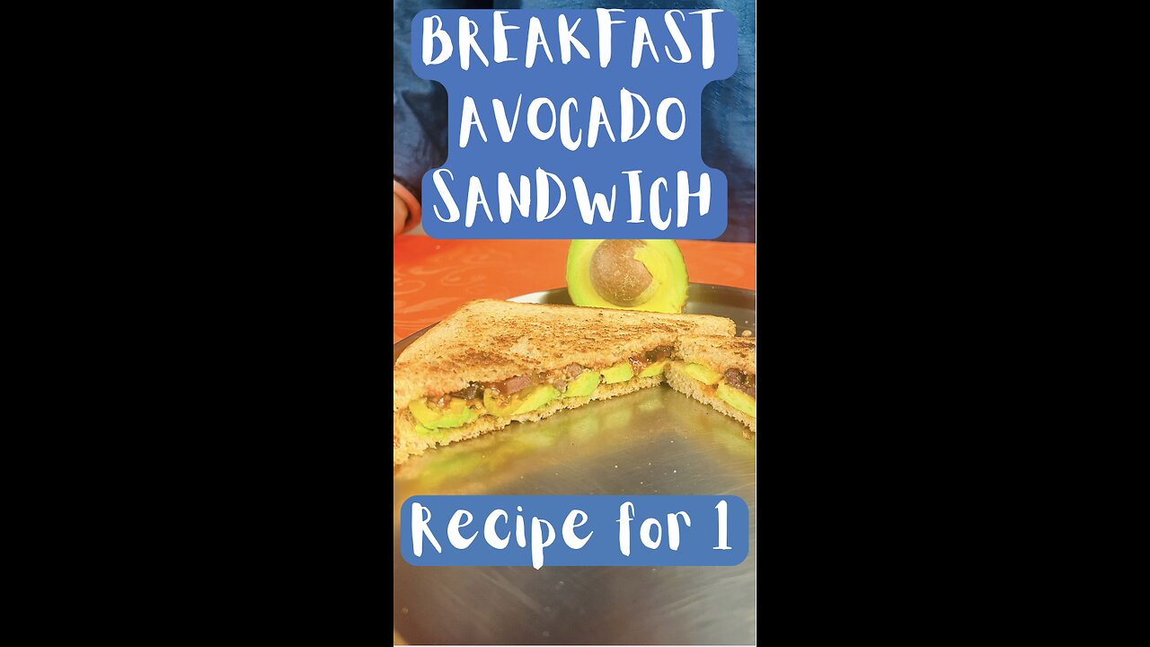 Breakfast Avocado Sandwich 🥑🥪🤗