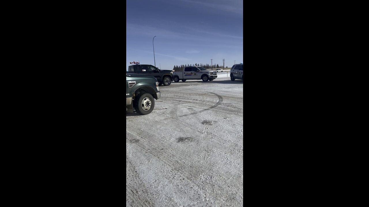 Freedom protest coutts Alberta