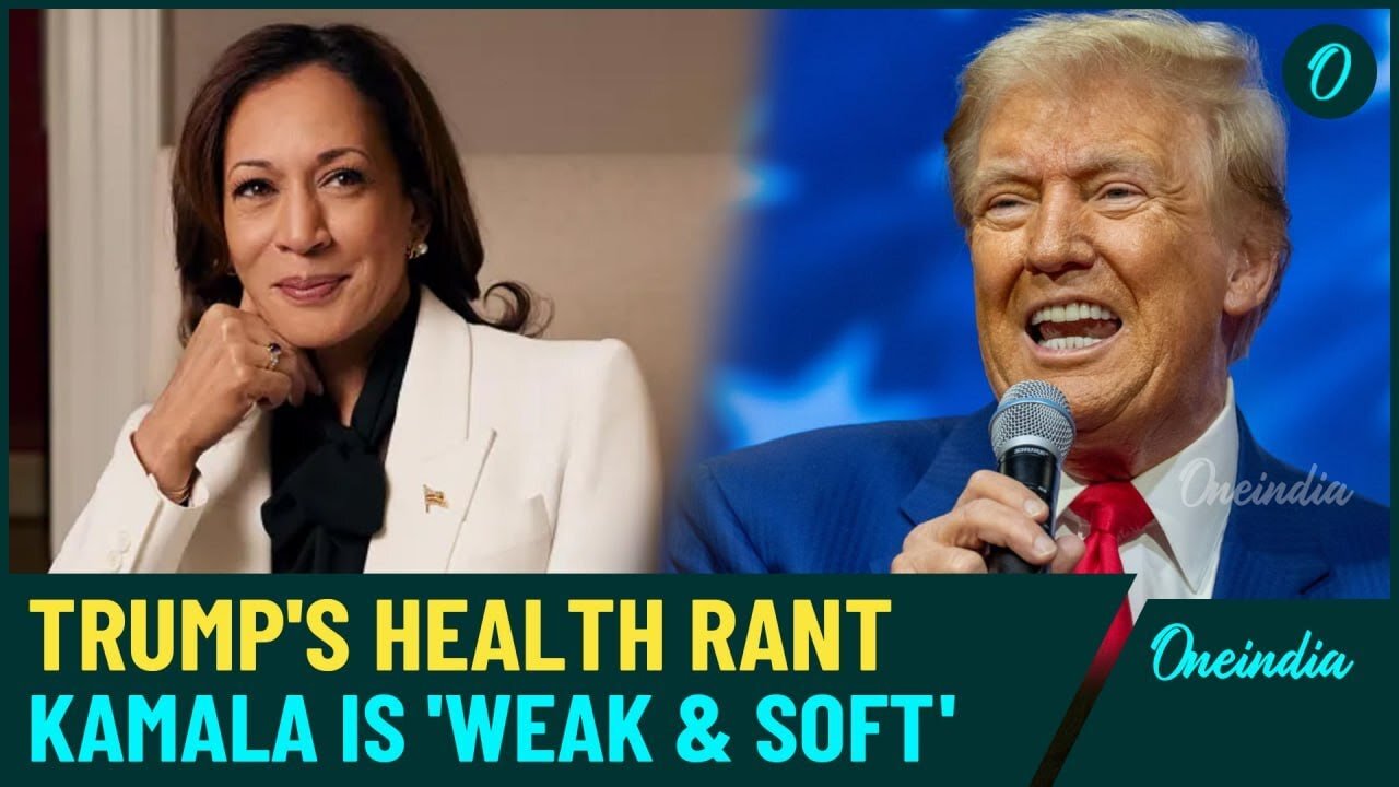 Trump's Late-Night Rant: Claiming 'flawless' Health as he Attacks Kamala Harris' Health Report