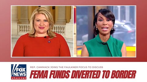 Rep. Cammack BLASTS Dems Over FEMA Funds Being Diverted To Illegal Immigrants At Southern Border