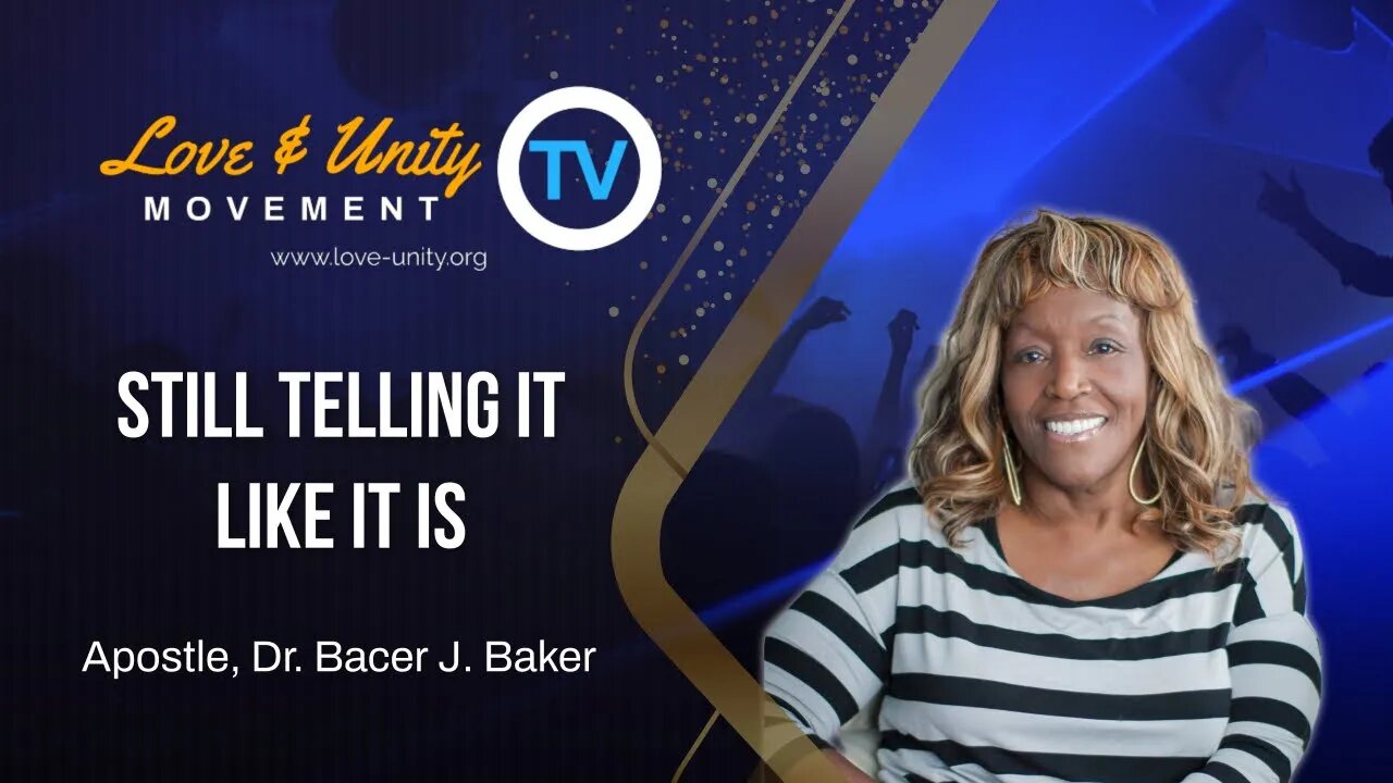 Women in Ministry (Still Telling It Like It Is with Apostle, Dr. Bacer J Baker)