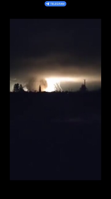 NIGHT NUKE / AMMO DEPOT ? EXPLOSION