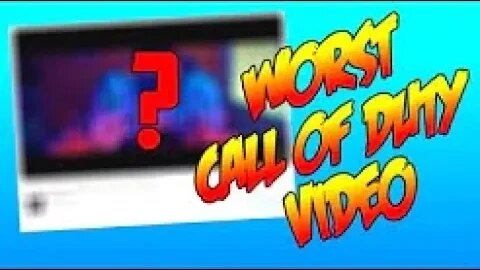 CALL OF DUTY CRINGE - Roasting the Worst Call of Duty Video on YouTube