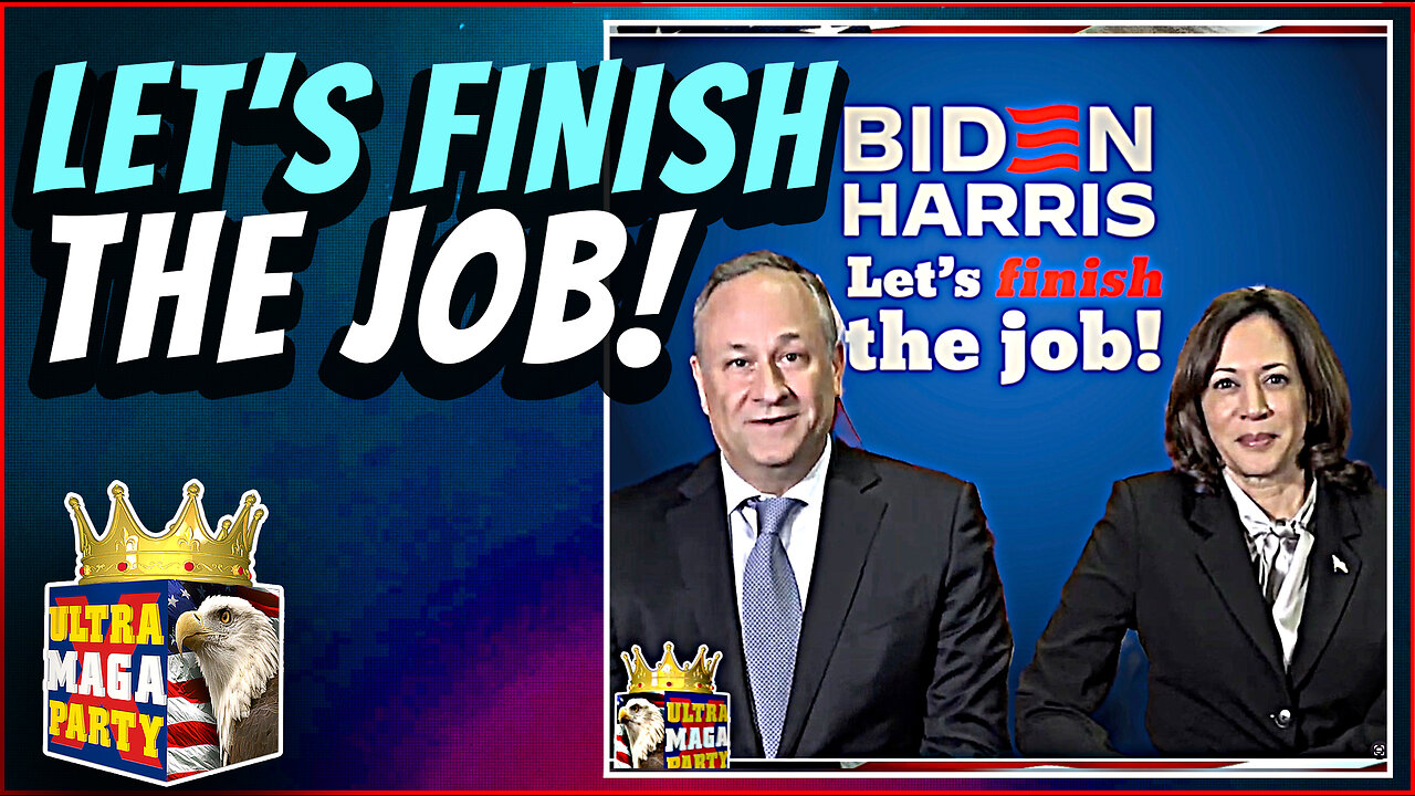 Biden and Harris want to FINISH THE JOB (of destroying our country)!