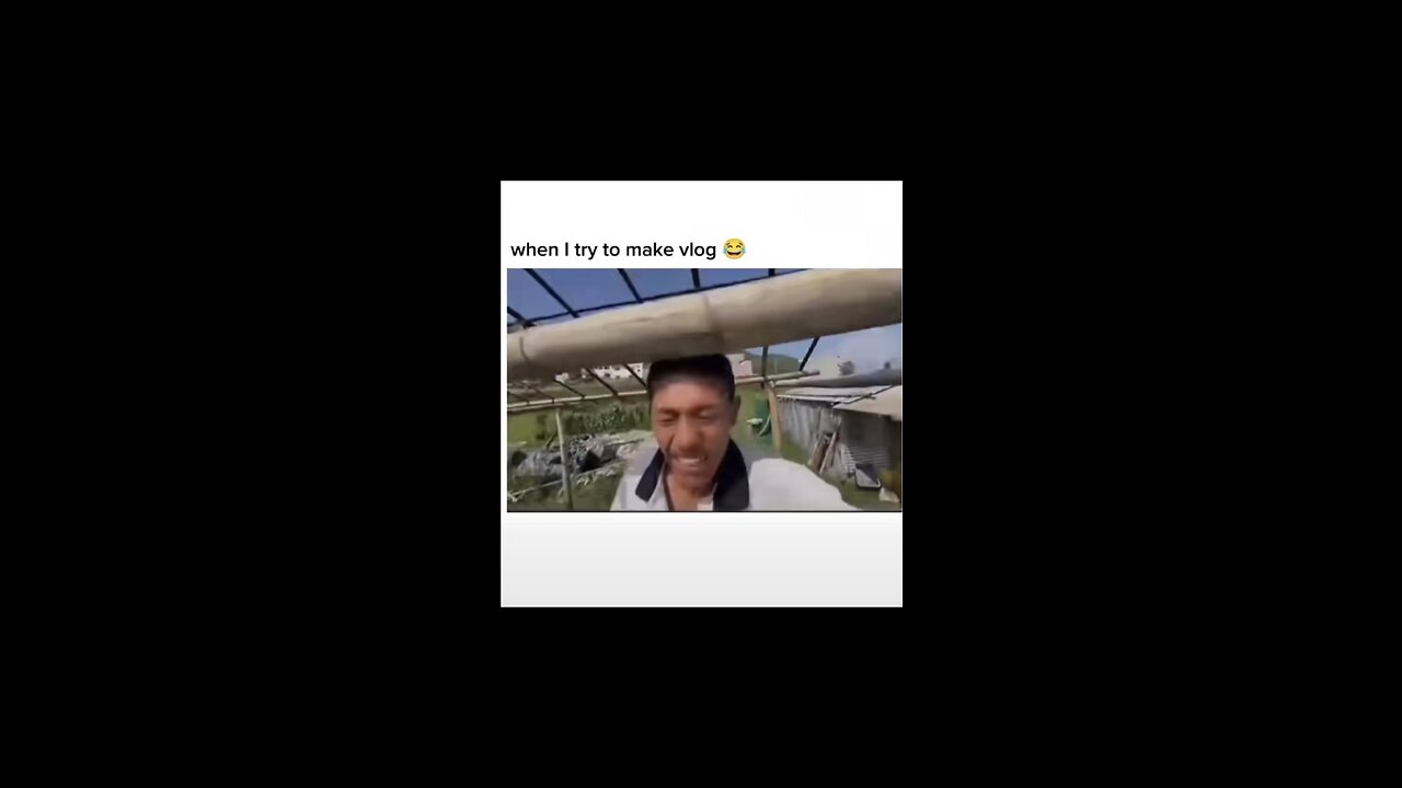 When a try to make vlog 😂 #funny #vlog