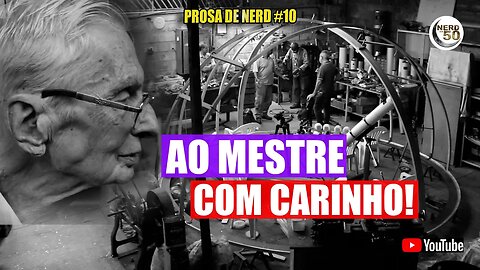 O GÊNIO DOS TELESCÓPIOS BERNARDO RIEDEL - HOMENAGEM AOS SEUS 83 ANOS. [PROSA DE NERD]