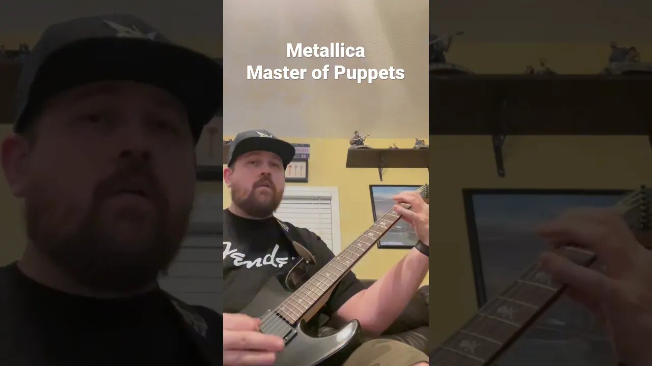 Metallica - Master of Puppets Quick Jam on my ESP KH-2