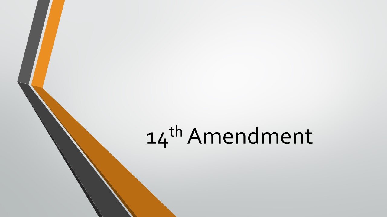 14th Amendment