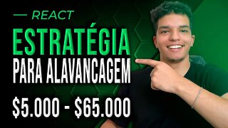 Estratégia GRINGA para ALAVANCAGEM de BANCA! Análise COMPLETA 🔥 Opções Binárias 2022 [REACT]