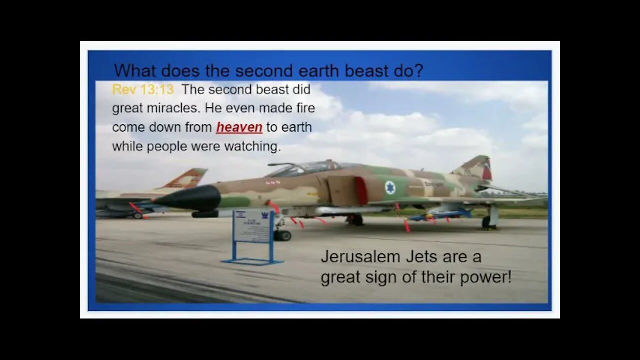 Who is the Sea and Earth Beast of Revelation #israelconnection