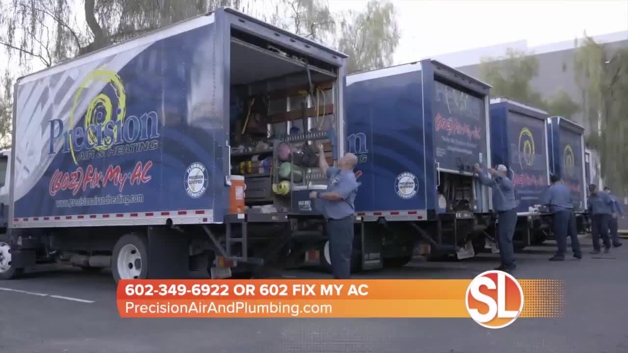 TIP: You can extend the life of your AC unit by calling Precision Air & Plumbing