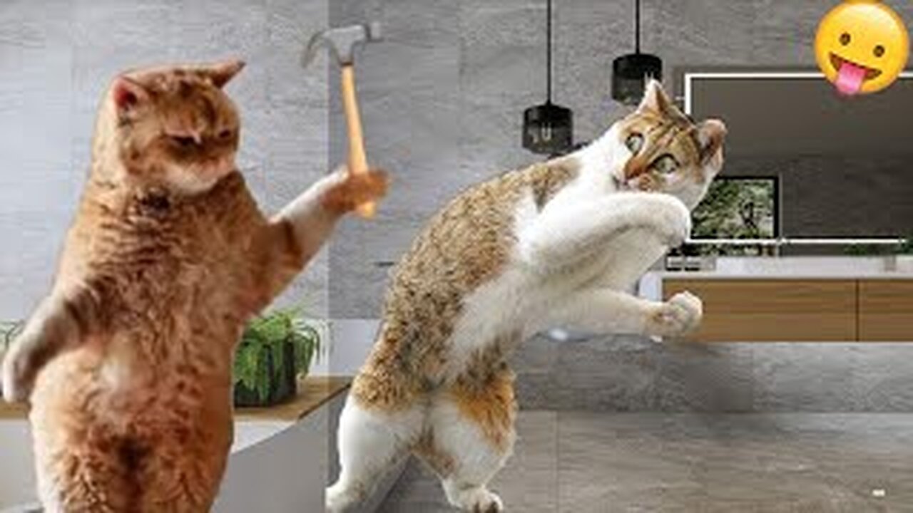 Funny videos ||cats & dogs||funny world|| gb home series