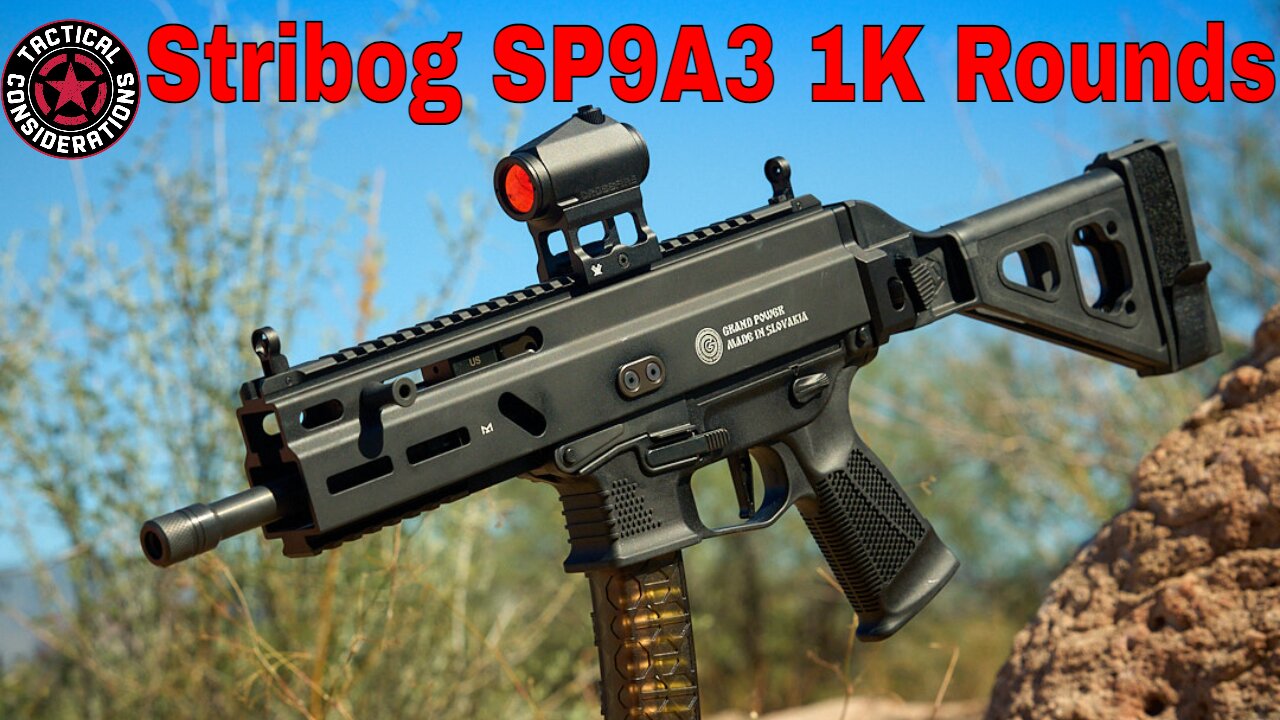 Stribog SP9A3 Well Over 1k Rounds New Curved Mags Did It Get Better