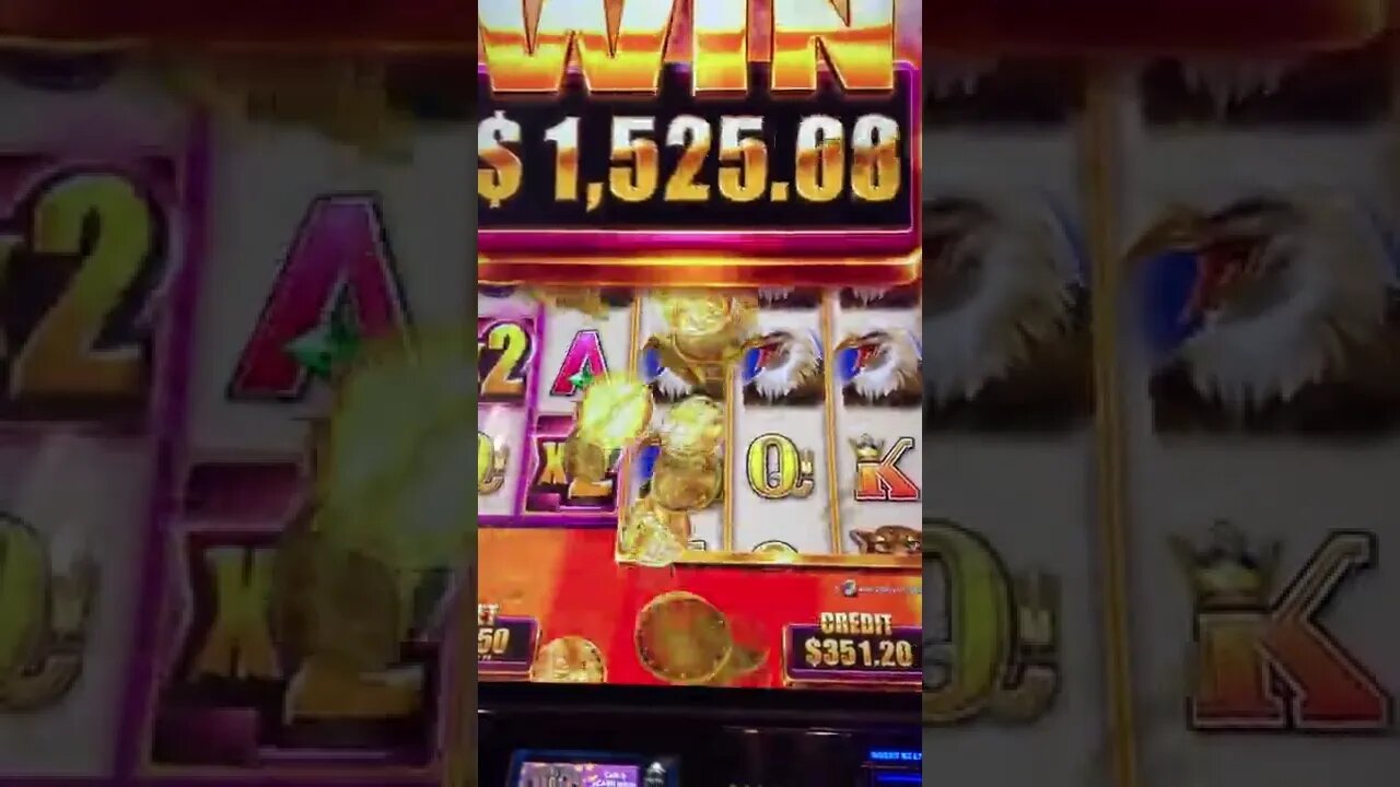 NICE HANDPAY!!!....Chukchansi Gold Resort and Casino!!! - Wild Wild Buffalo Slot!