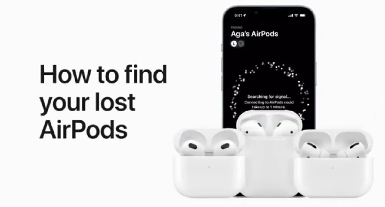 How to find your lost airpods