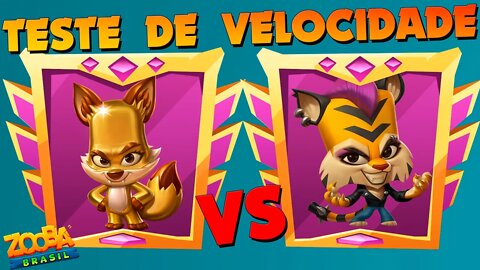 QUEM É O MAIS RÁPIDO? NIX VS JADE! ZOOBA