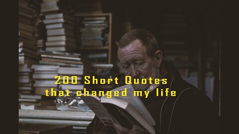 I've Read 20,000 Quotes and Picked The Top 200 Of Them