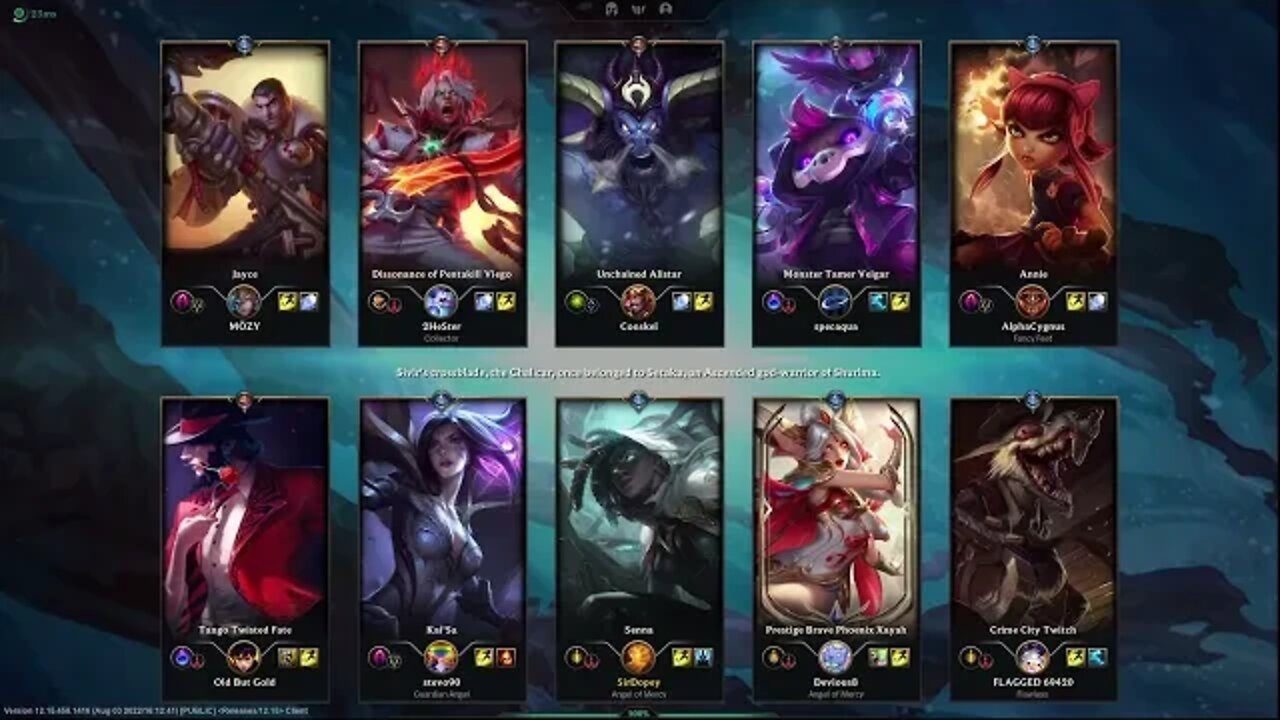 League of Legends - ARAM - Senna