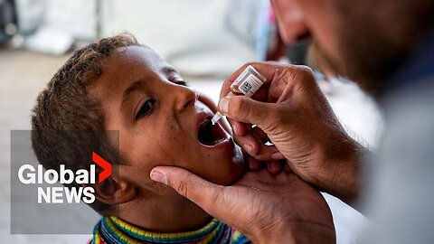 Large-scale polio vaccine campaign underway in Gaza