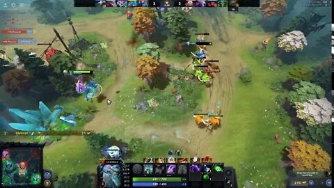 (Highlight) (Dota 2) Lesh support MVP