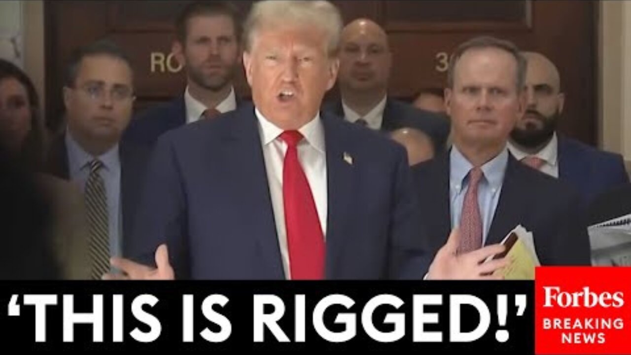 BREAKING NEWS: Trump Explodes On Judge, 'Corrupt' Letitia James On Day 3 Of NYC Civil Fraud Trial