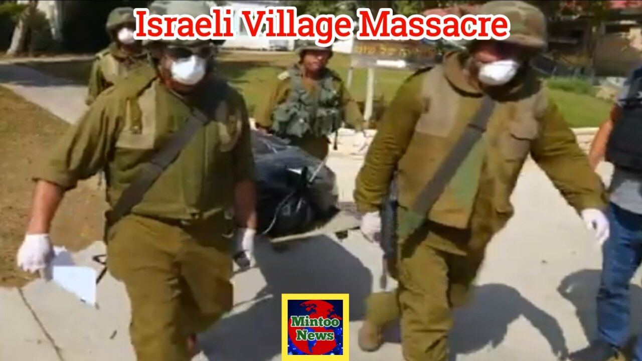 Israeli village massacre