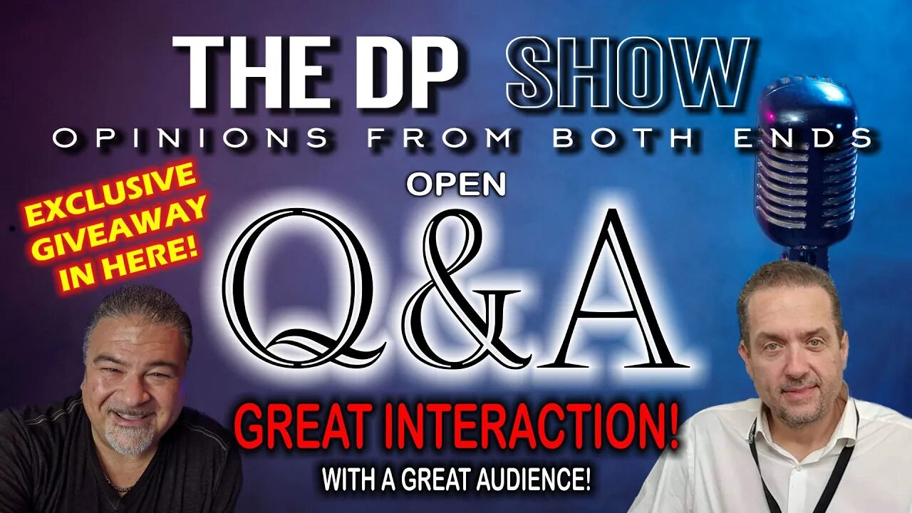 The DP SHOW! Open Q&A + Exclusive Giveaway!