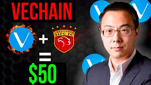 VECHAIN Is Taking Over CHINA! VET Will Cost $50! | Vechain Price Prediction