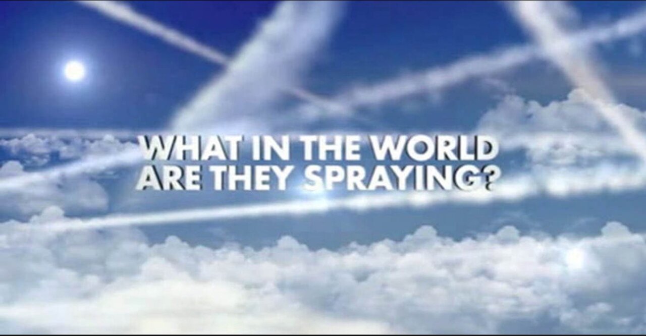 What in the world are they spraying?