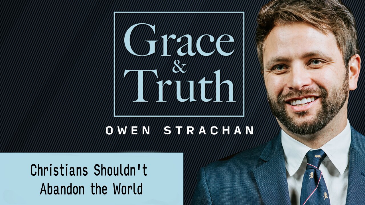 Christians Shouldn't Abandon the World