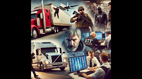 Truck driver assaulted by drunk DEA & ATF. Russia busts international call center.