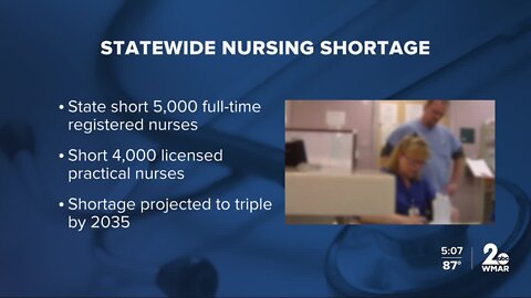 Maryland Hospital Association warns of dire need for nurses