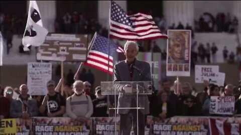 Ron Paul at Peace Rally: "We Can Deal With the War Issue Very Simply ... End the Fed!!"