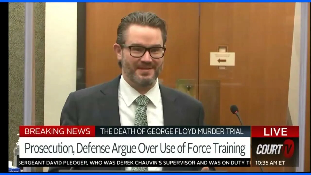 George Floyd Trial - Attorneys Discuss With Court/Judge About How Many Experts
