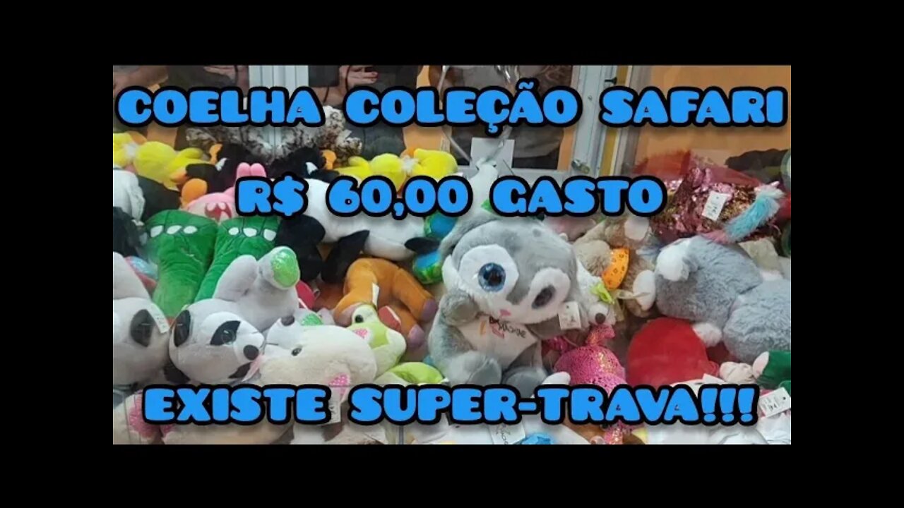 COELHA COLEÇÃO SAFARI, NÃO VEIO NEM COM 2 TRAVAS SEGUIDAS...🐰