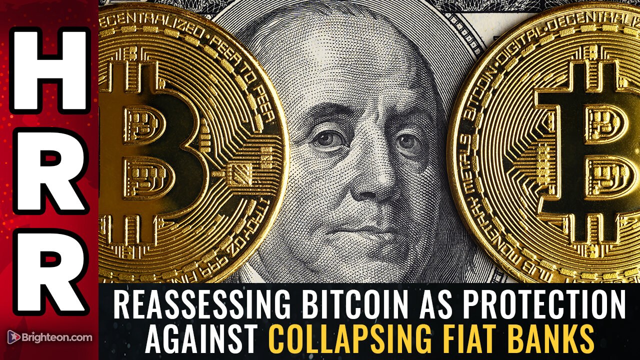 REASSESSING BITCOIN as protection against collapsing fiat banks