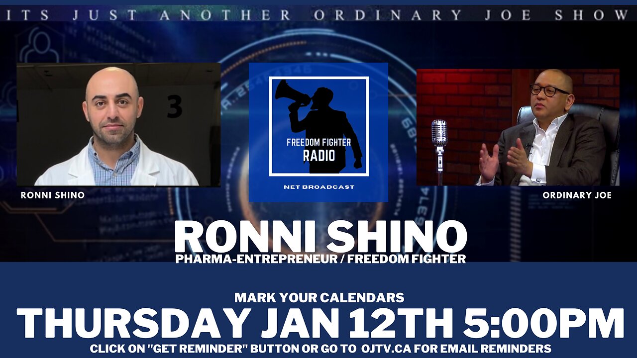 Freedom Fighter Radio - Friday Night LIVE - Special Guest : Ronni Shino