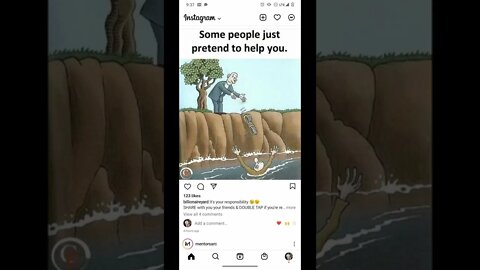 some people give the appearance of help but aren't really helping