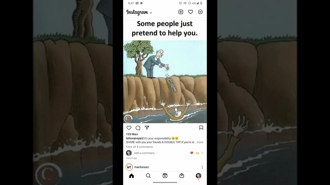 some people give the appearance of help but aren't really helping