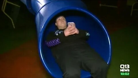 Someone Glues Child Porn Pictures Inside Tube Slide At Children's Playground!