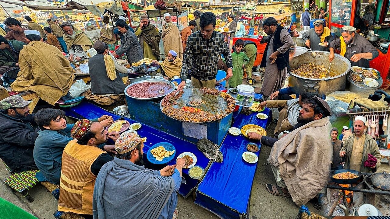 Traditional Street food in Afghanistan | Liver fry recipe | Shinwari karahi | Dumpukht