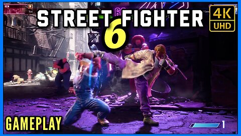 Street Fighter 6 Gameplay (4K)