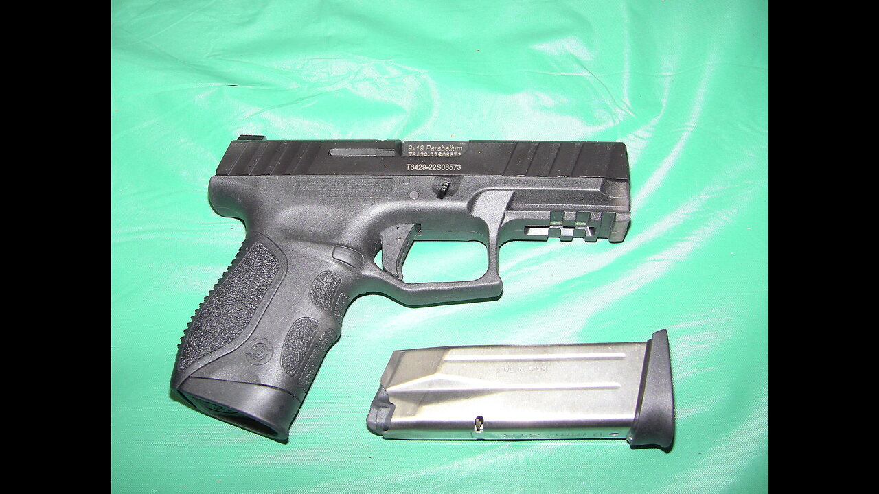 Stoger STR-9C budget 9mm pistol first shots